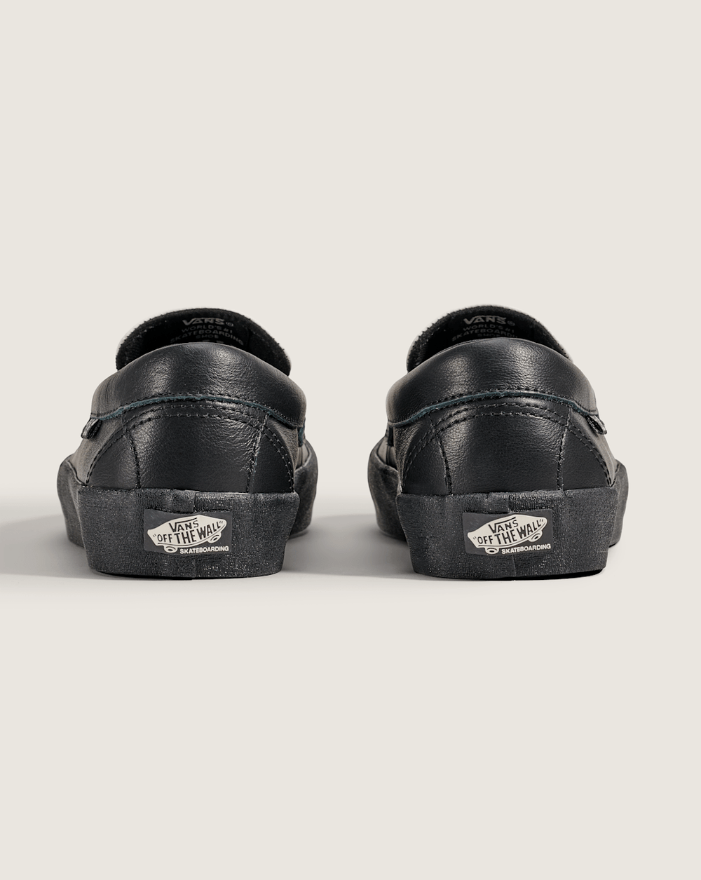Skate Loafer Shoe in Black / White | Vans outlet