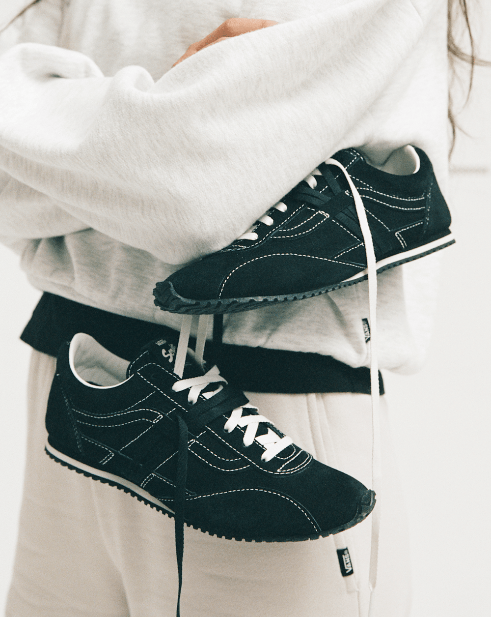 Premium Super Lowpro Trainer in Black | Vans sale