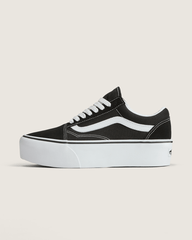 Old Skool Stackform Suede/Canvas Black/True White Shoe | Vans discount