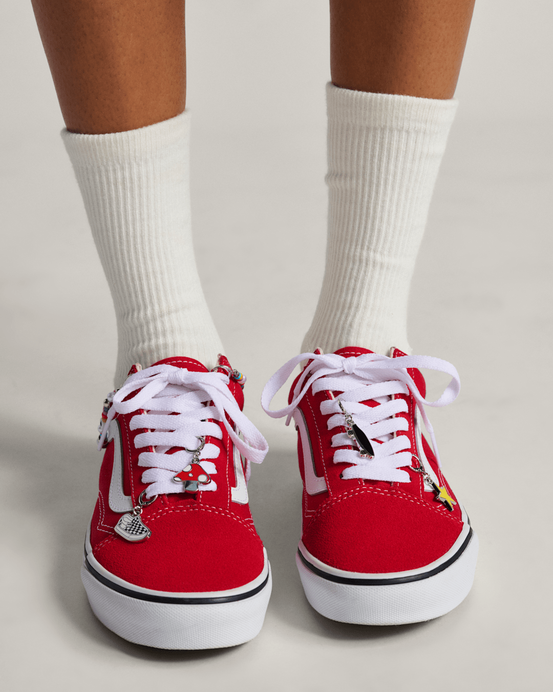 Vans Beaded Board Shoe Charm Set in Red | Vans sale