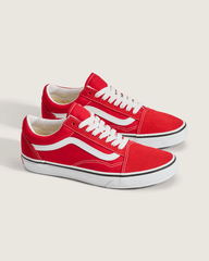 Old Skool Racing Red/True White Shoe | Vans on sale