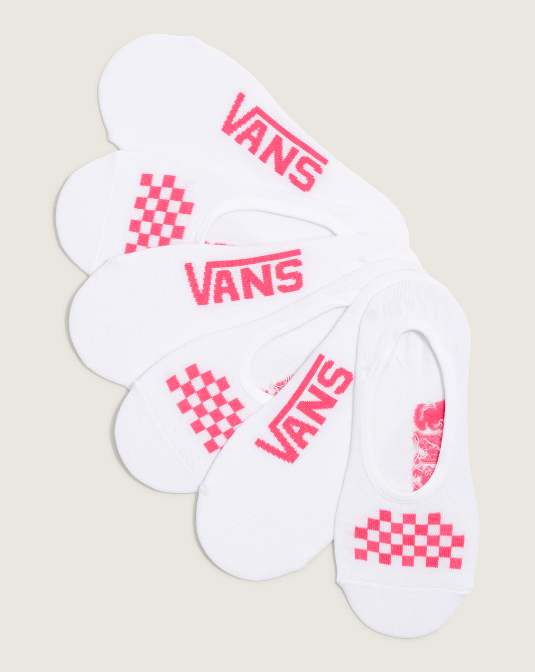 Classic Canoodle 6.5-10 3 Pack White/Wild Orchid No Show Socks | Vans on sale