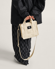 Lil Pergs Checkerboard Tote Bag in Oatmeal Beige | Vans near me