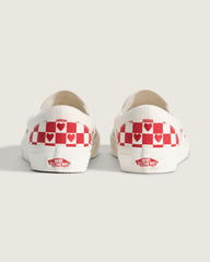 Classic Slip-On Checkerboard Shoe in Checkerboard Racing Red | Vans near me