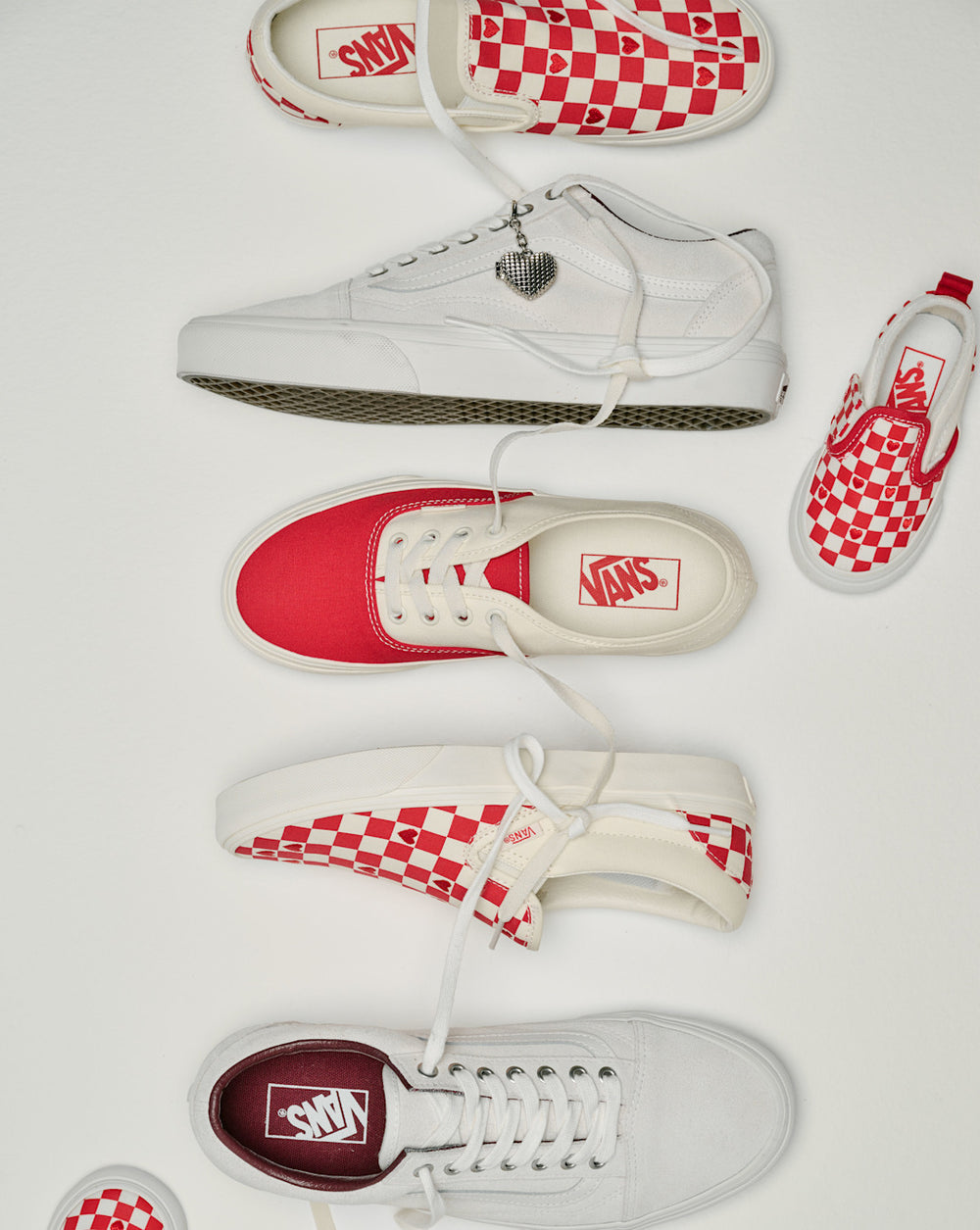 Classic Slip-On Checkerboard Shoe in Checkerboard Racing Red | Vans near me