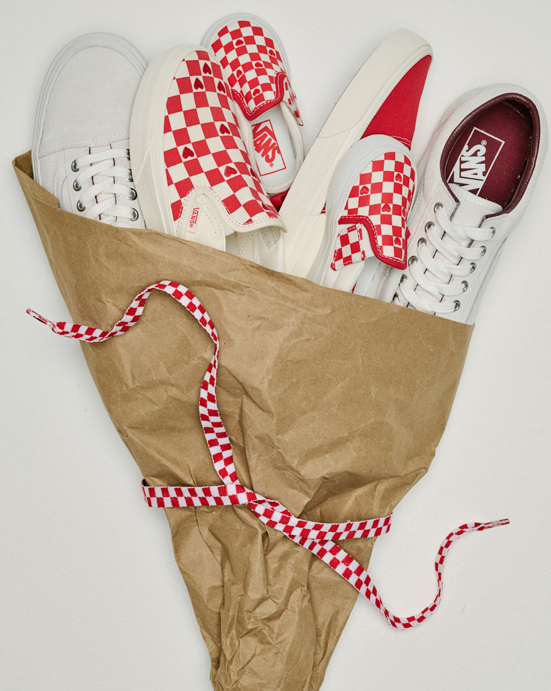 Classic Slip-On Checkerboard Shoe in Checkerboard Racing Red | Vans near me