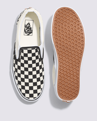 Classic Slip-On Wide Checkerboard Shoe in Checkerboard Black / Classic White | Vans near me
