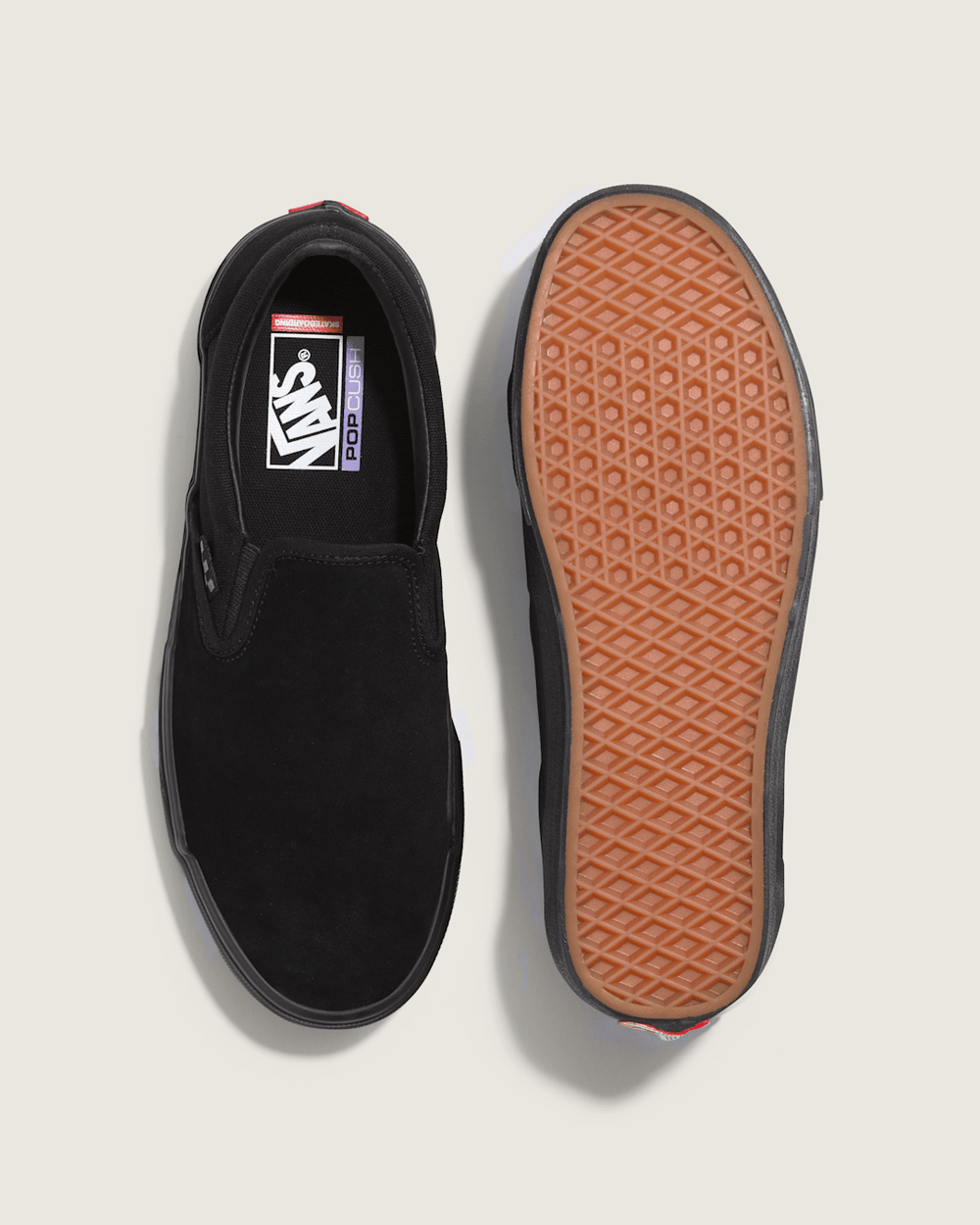 Skate Slip-On Black/Black Skate Shoe | Vans on sale