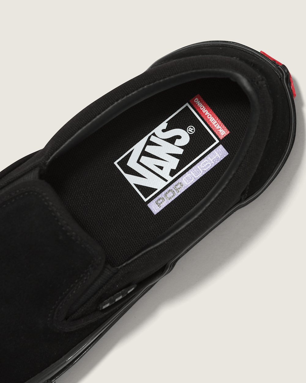 Skate Slip-On Black/Black Skate Shoe | Vans on sale