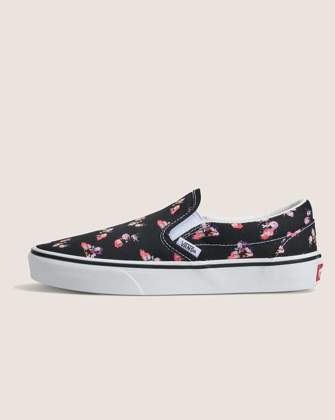 KPop Demon Hunters x Vans Classic Slip-On Shoe in Kpop Demon Hunters Black | Vans outlet