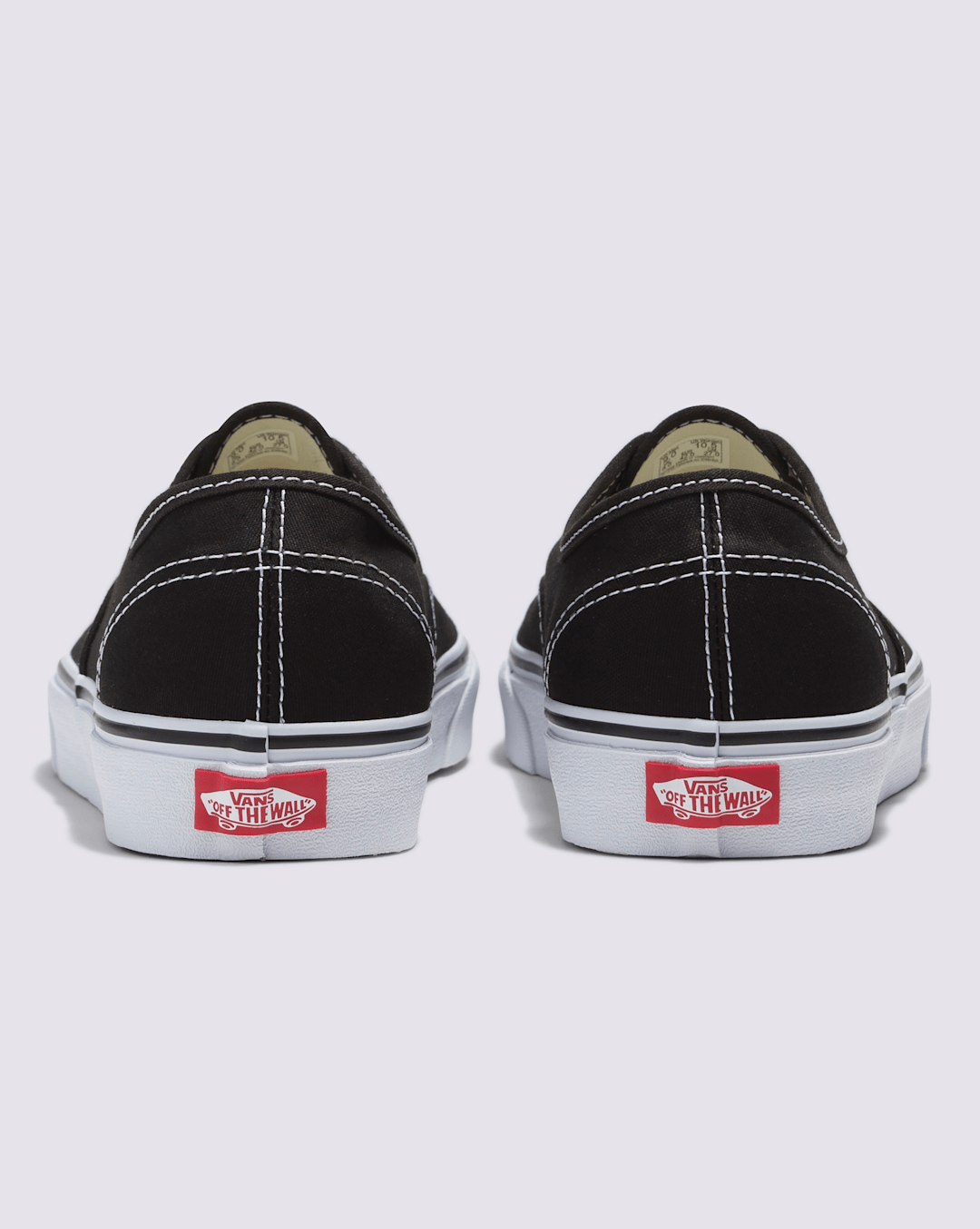 Authentic Wide Shoe in Black / White | Vans on sale