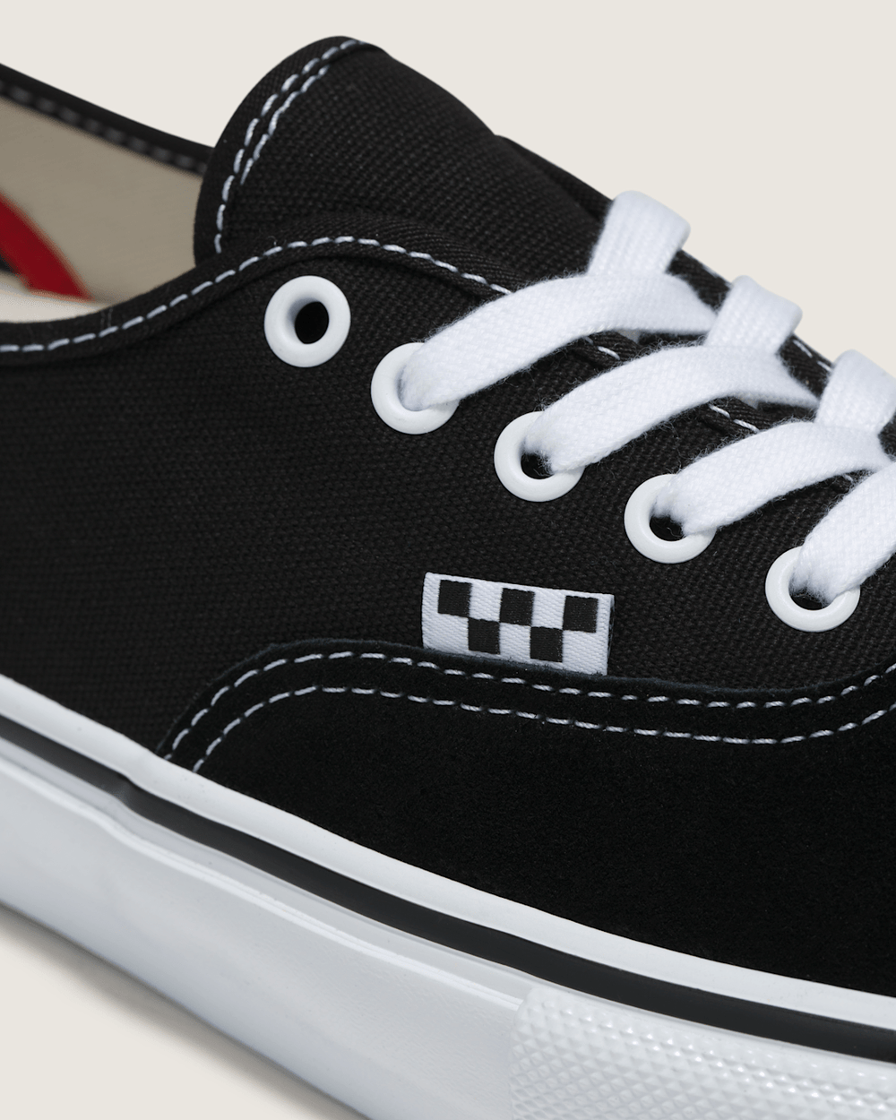Skate Authentic Black/White Skate Shoe | Vans online