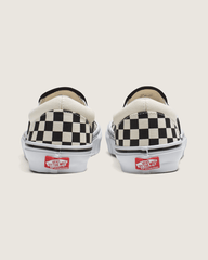 Skate Slip-On Checkerboard Shoe in Checkerboard Black / Off White | Vans on sale