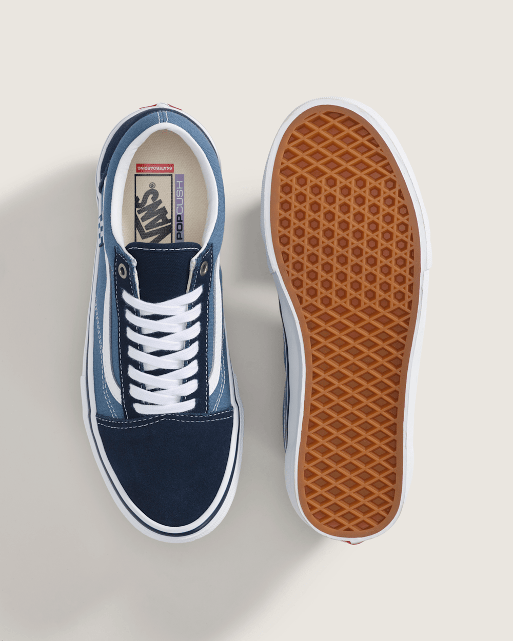 Skate Old Skool Navy/White Skate Shoe | Vans online