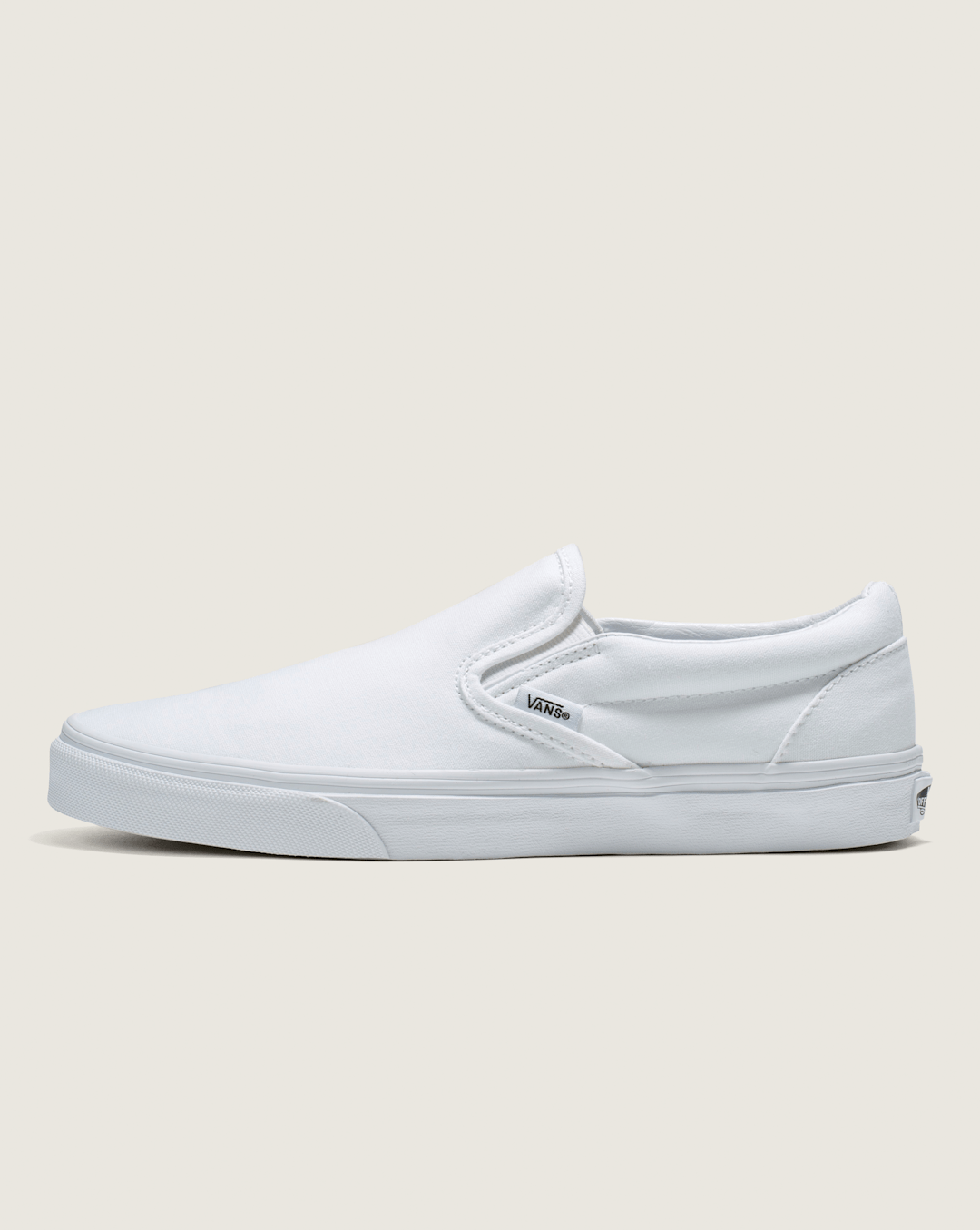 Classic Slip-On Wide Canvas True White Classics Shoe | Vans near me
