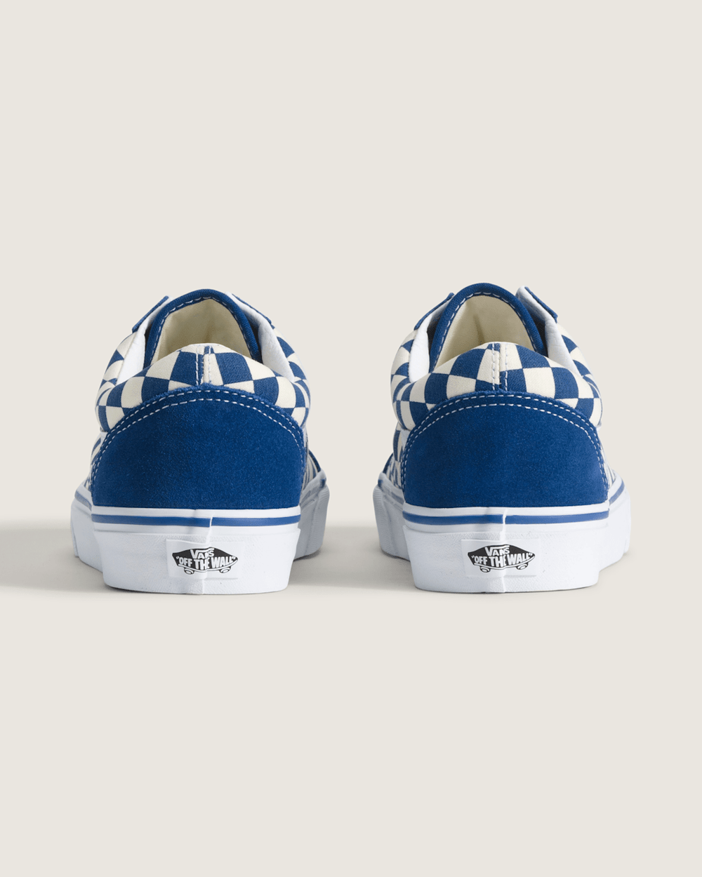Old Skool Checkerboard Shoe in Checkerboard True Blue / White | Vans discount