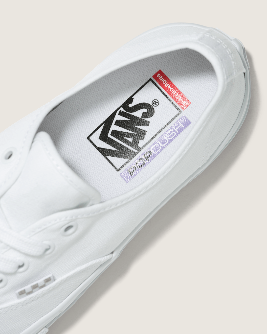 Skate Authentic True White Skate Shoe | Vans outlet