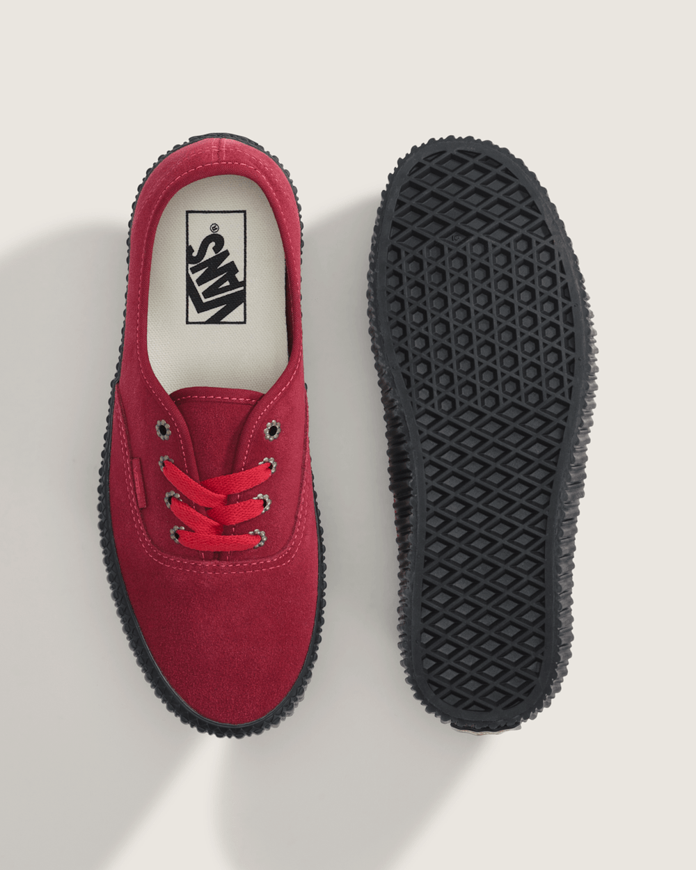 Authentic Creeper Shoe in Bordeaux Red | Vans online