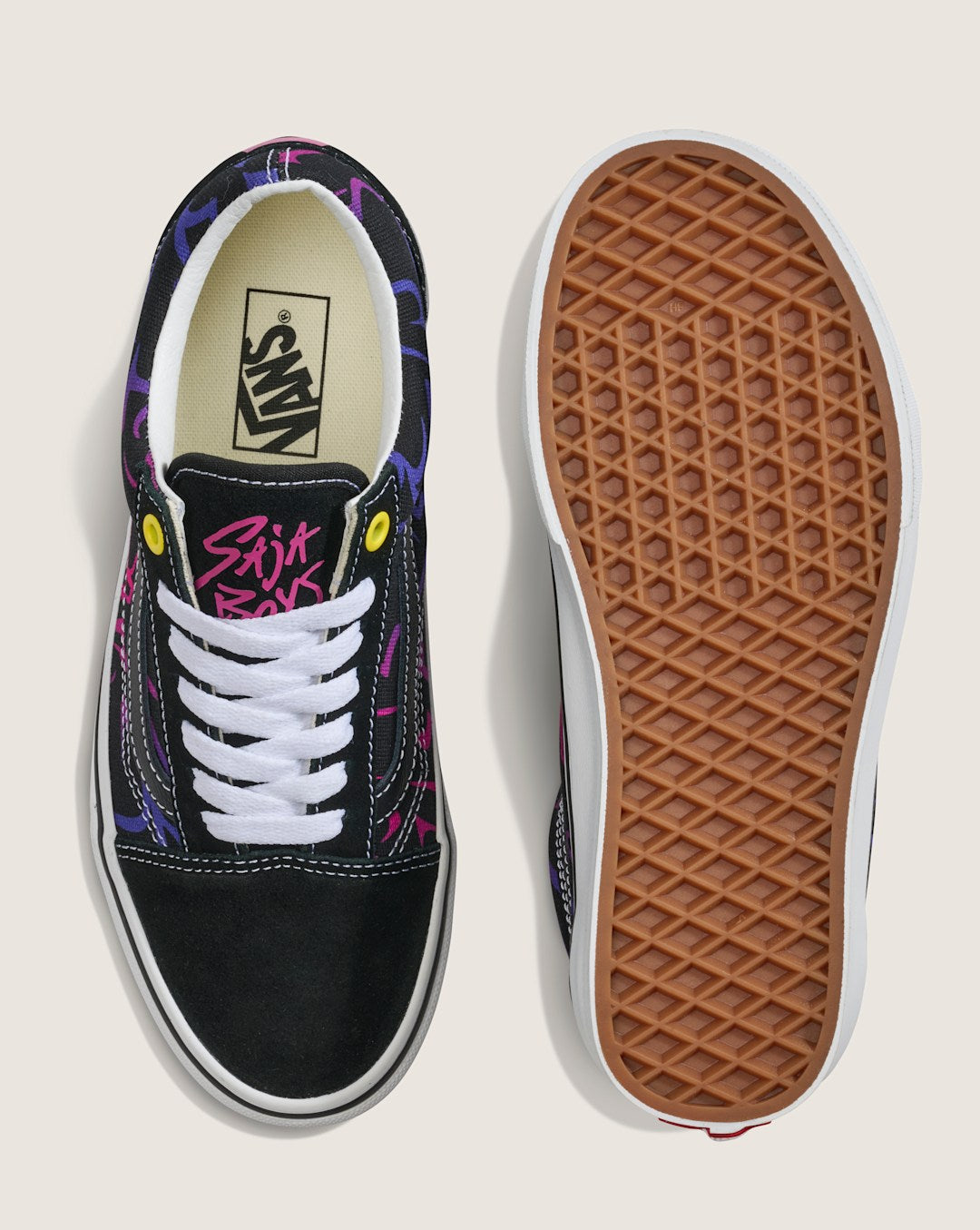 KPop Demon Hunters x Vans Old Skool Shoe in Kpop Demon Hunters Black / Purple | Vans on sale