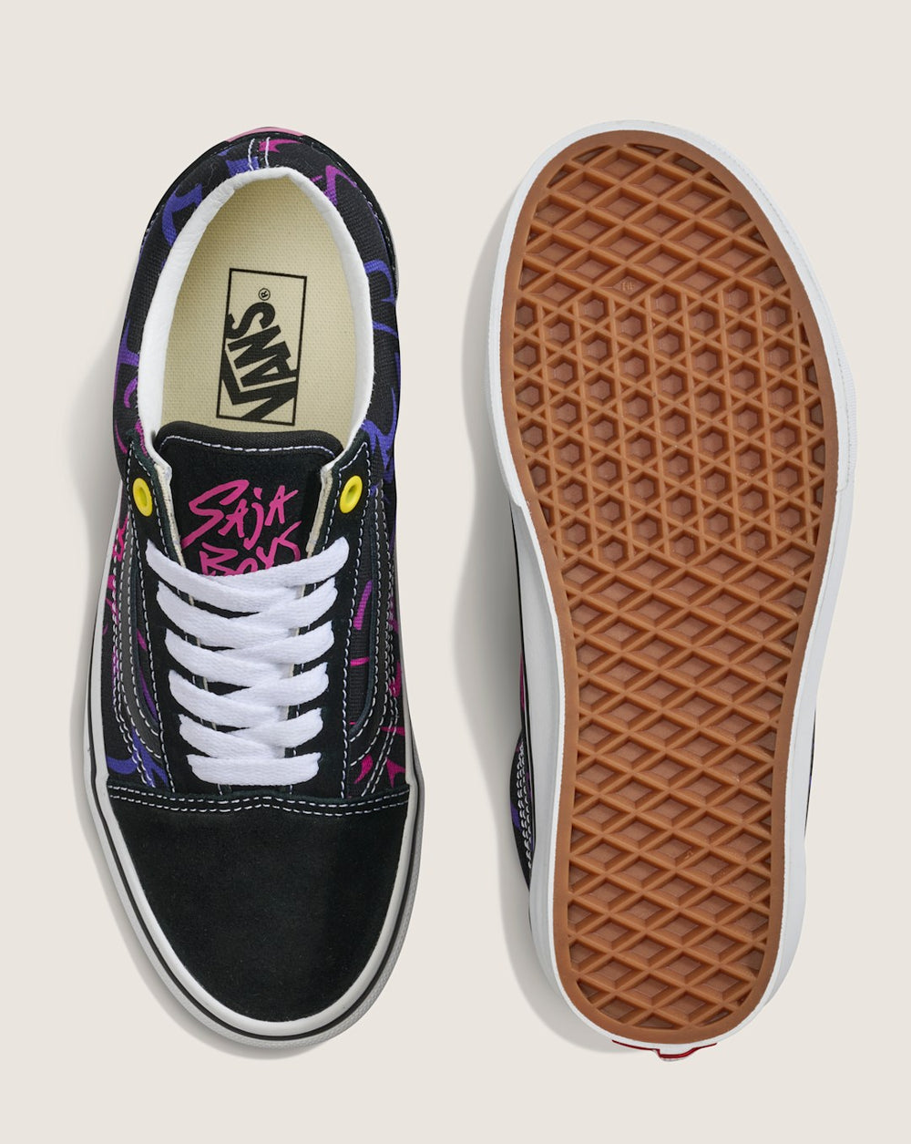 KPop Demon Hunters x Vans Old Skool Shoe in Kpop Demon Hunters Black / Purple | Vans on sale