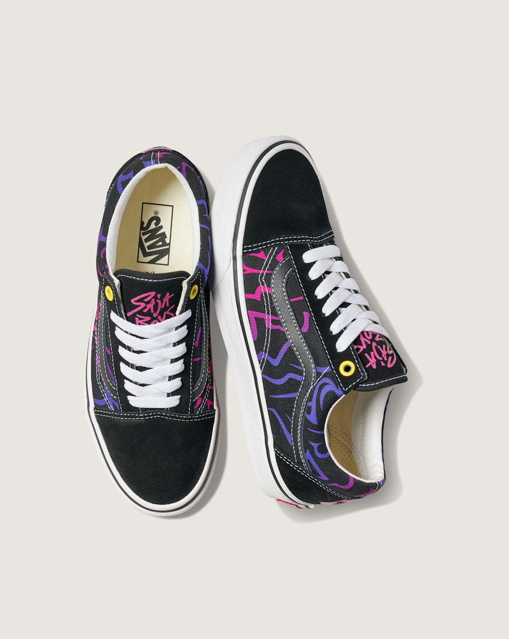 KPop Demon Hunters x Vans Old Skool Shoe in Kpop Demon Hunters Black / Purple | Vans on sale