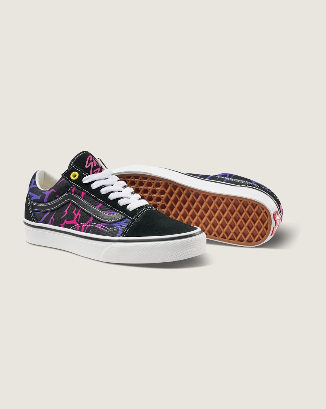 KPop Demon Hunters x Vans Old Skool Shoe in Kpop Demon Hunters Black / Purple | Vans on sale