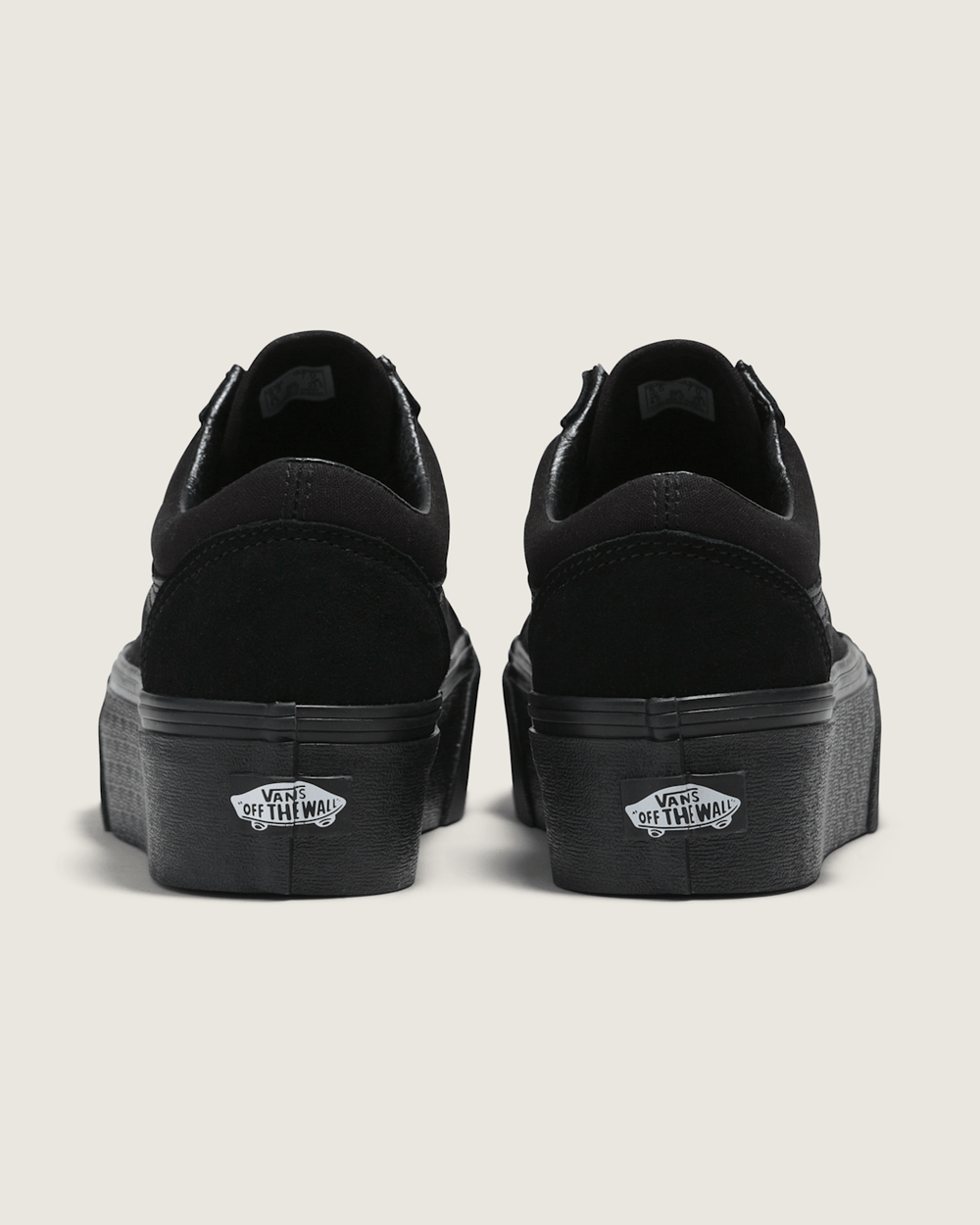 Old Skool Stackform Suede/Canvas Black/Black Shoe | Vans online