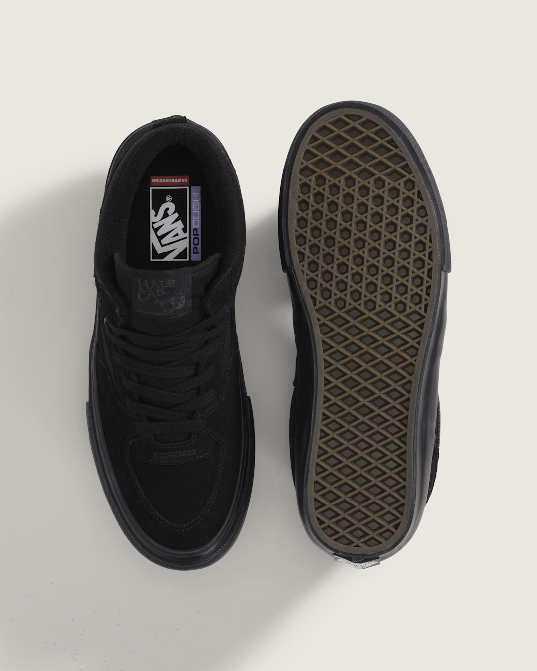 Skate Half Cab Black/Black Skate Shoe | Vans on sale