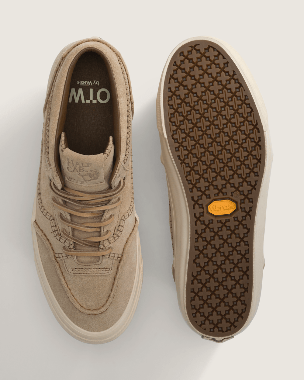 OTW by Vans Skate Half Cab Moc Stitch Vibram in Incense | Vans online