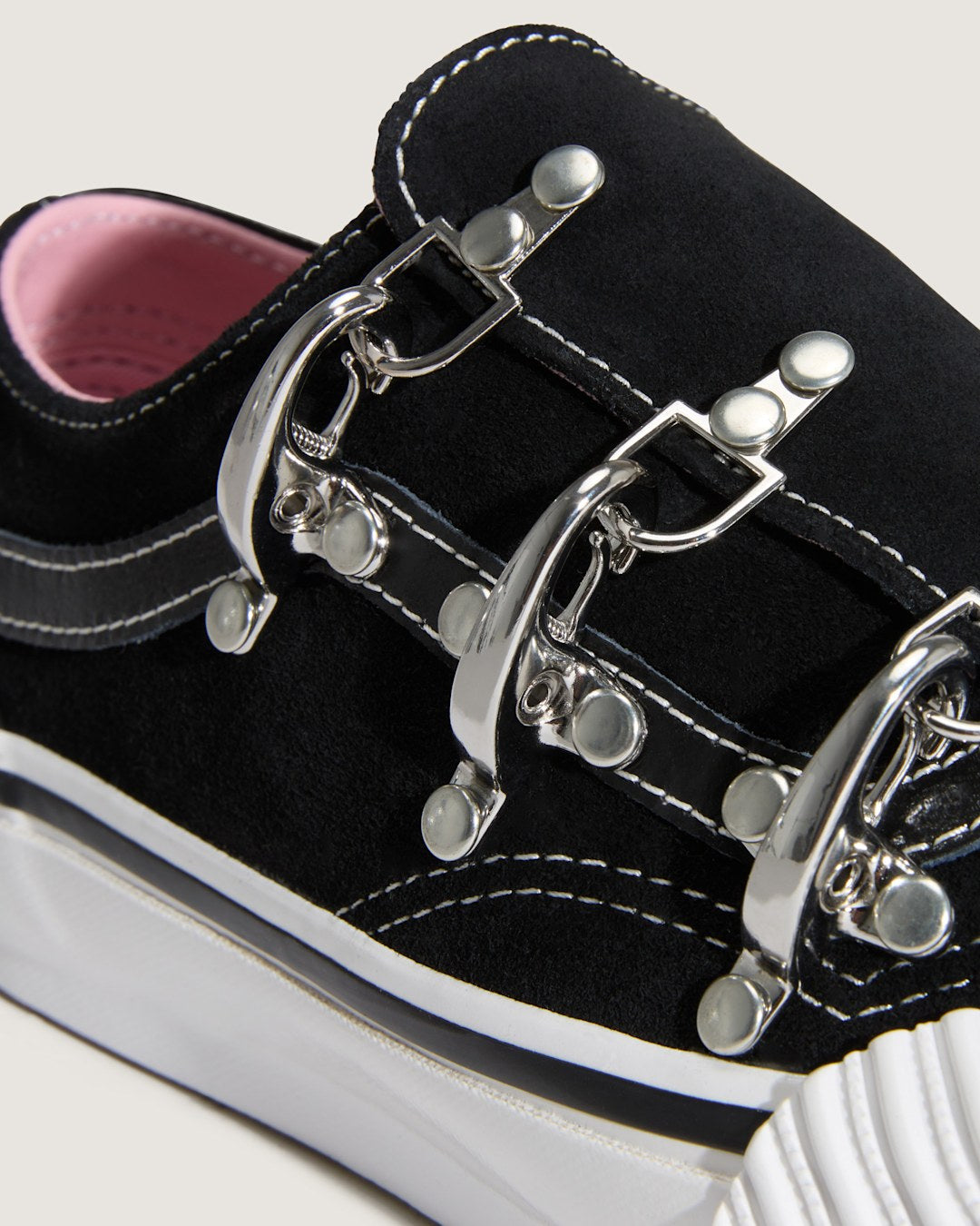 Premium Old Skool Wrap Karina Shoe in Black / White | Vans outlet