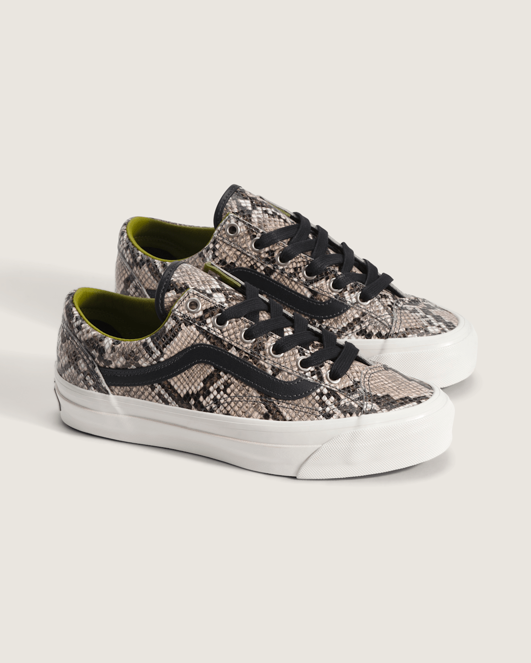 Premium Old Skool 36 Shoe in Python Silver Grey | Vans outlet