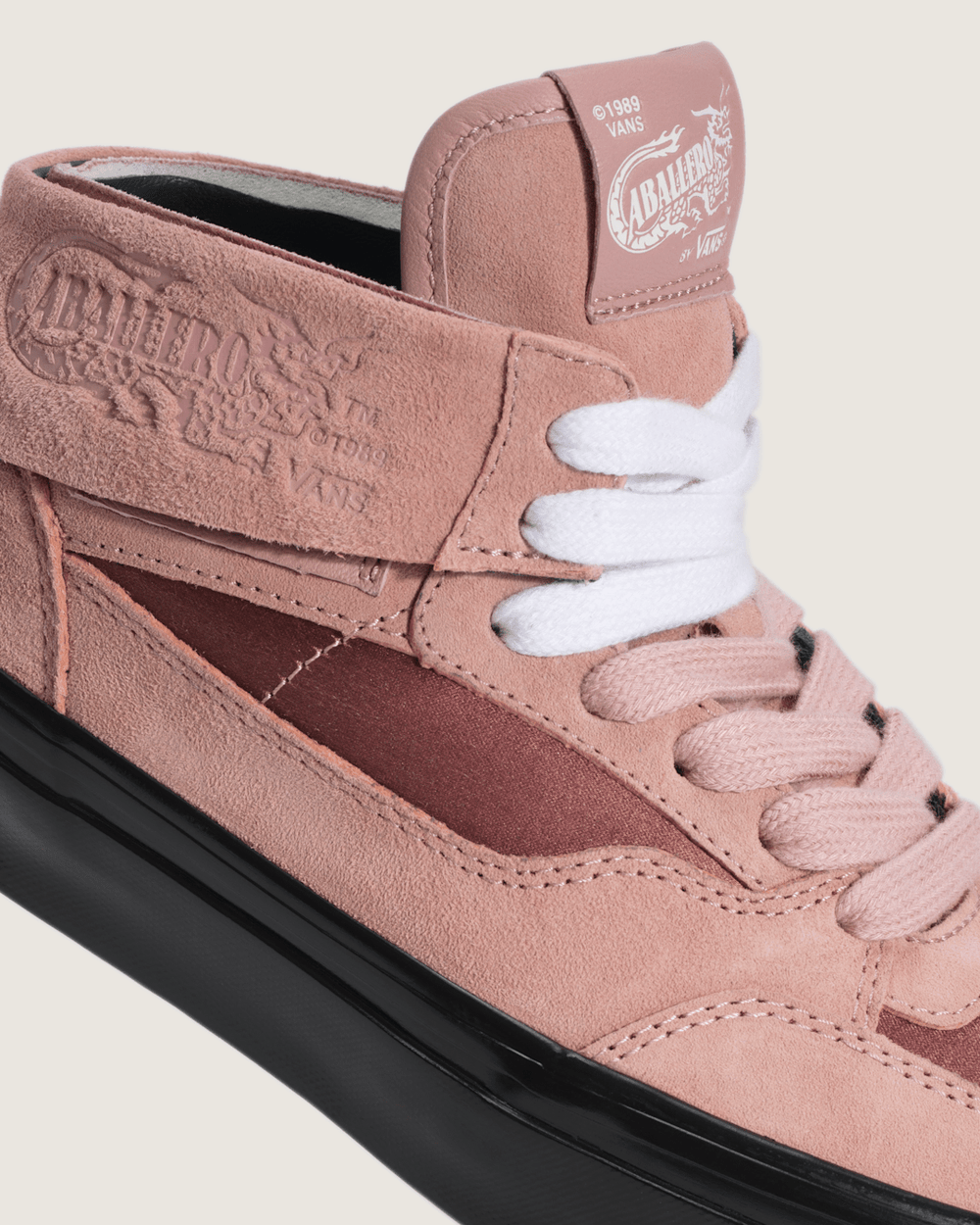 Premium Half Caballero Shoe in Rose Pink / Black | Vans online