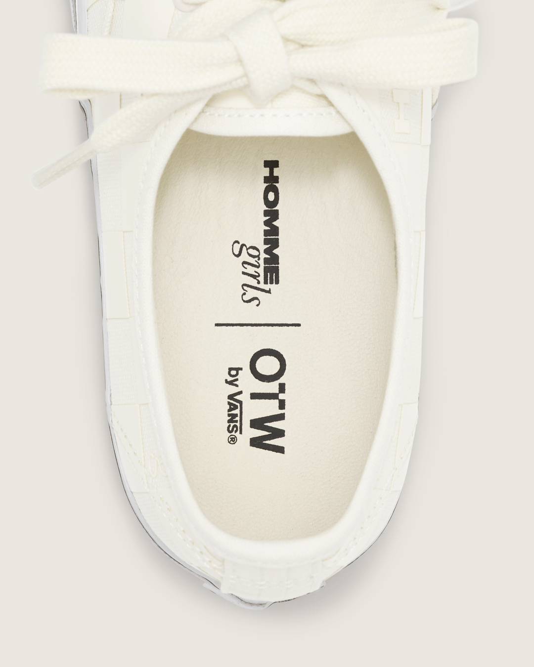 OTW by Vans X HommeGirls Authentic 44 in Checkerboard Marshmallow White | Vans on sale