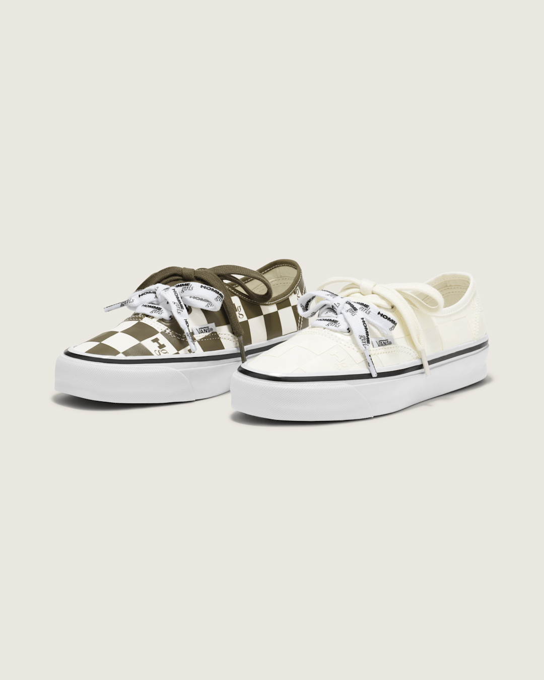 OTW by Vans X HommeGirls Authentic 44 in Checkerboard Military Green | Vans near me
