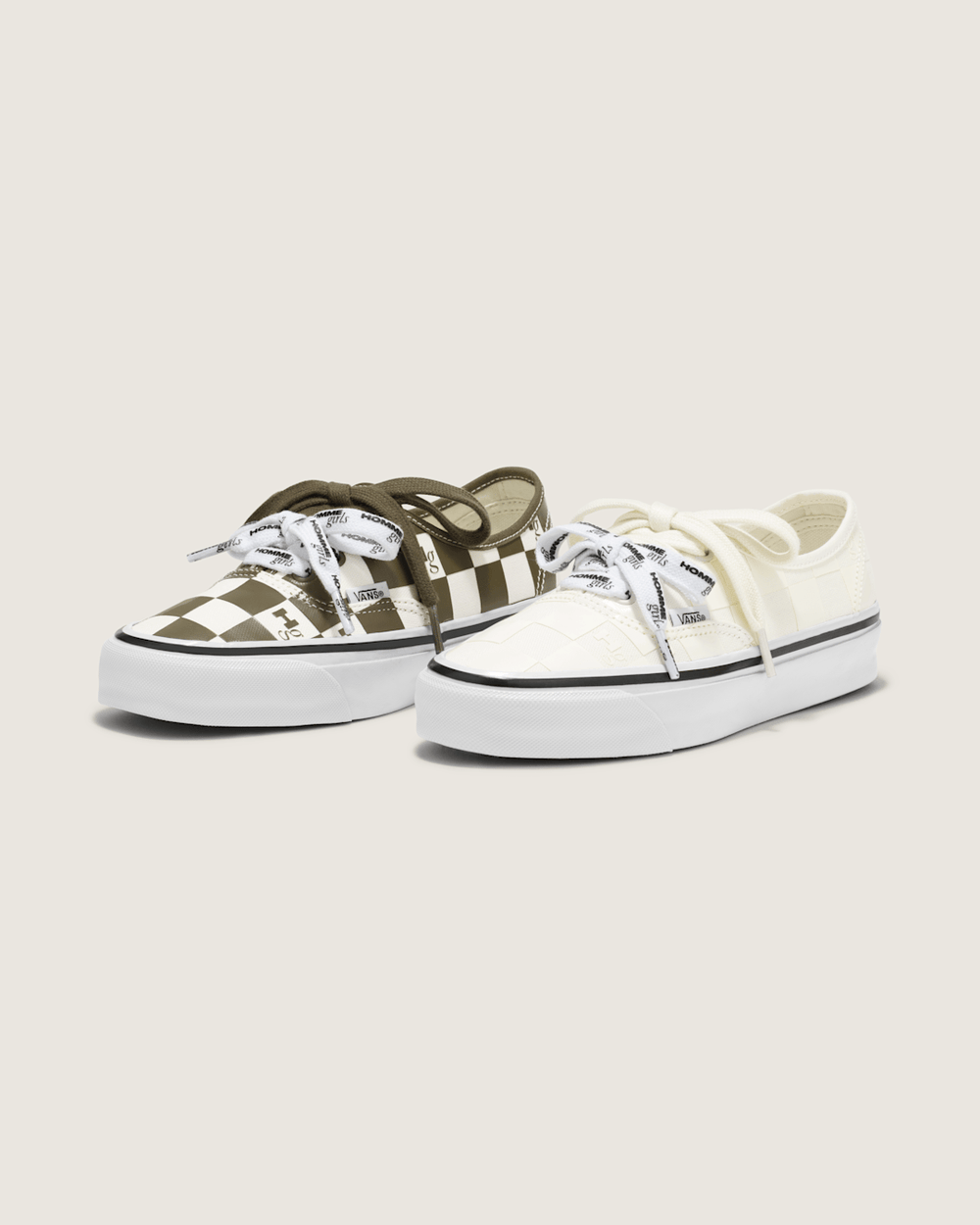 OTW by Vans X HommeGirls Authentic 44 in Checkerboard Military Green | Vans near me