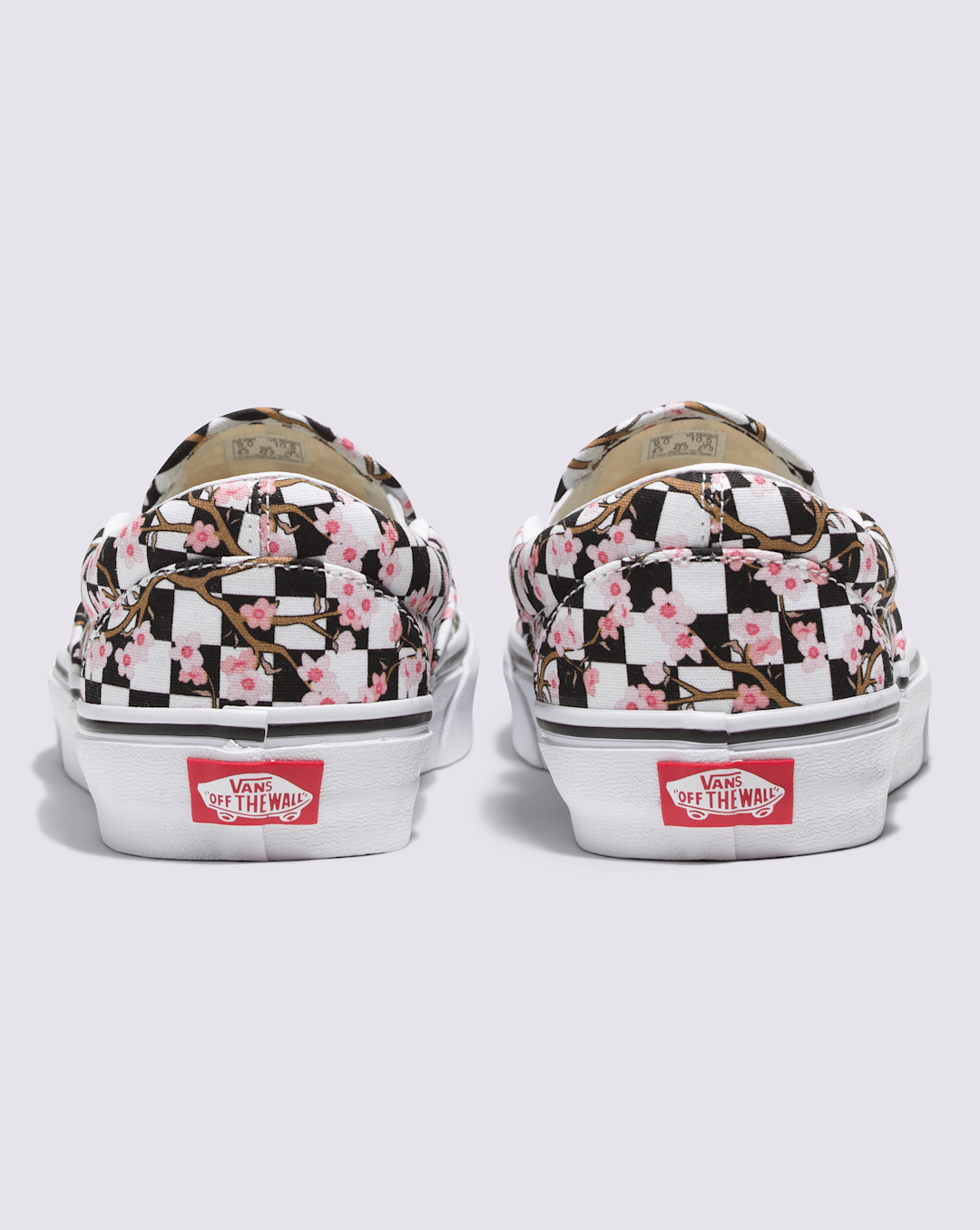 Customs Classic Slip-On Checkerboard Shoe in Cherry Blossom Pink / Black | Vans discount