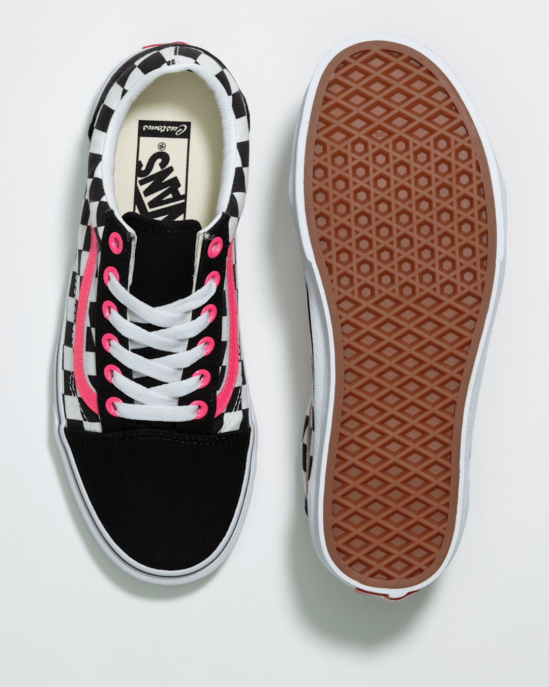 Customs Old Skool Checkerboard Shoe in Customs | Vans online