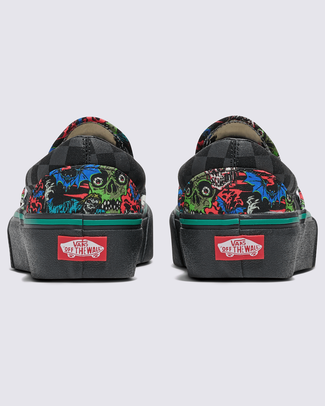 Customs Classic Slip-On Platform Halloween Shoe in Customs | Vans outlet
