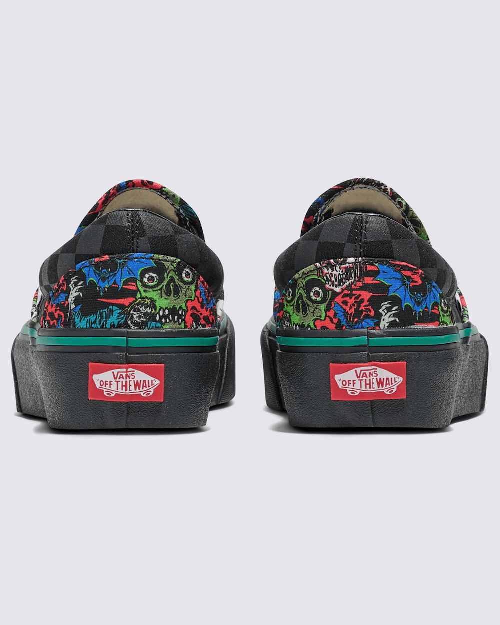 Customs Classic Slip-On Platform Halloween Shoe in Customs | Vans outlet