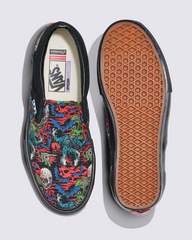 Customs Skate Slip-On Halloween Shoe in Customs | Vans on sale