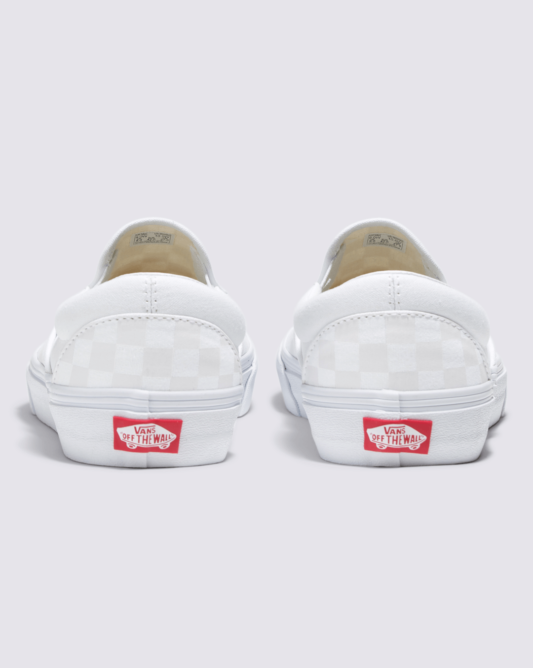 Customs Classic Slip-On Checkerboard Wide Shoe in Customs | Vans outlet
