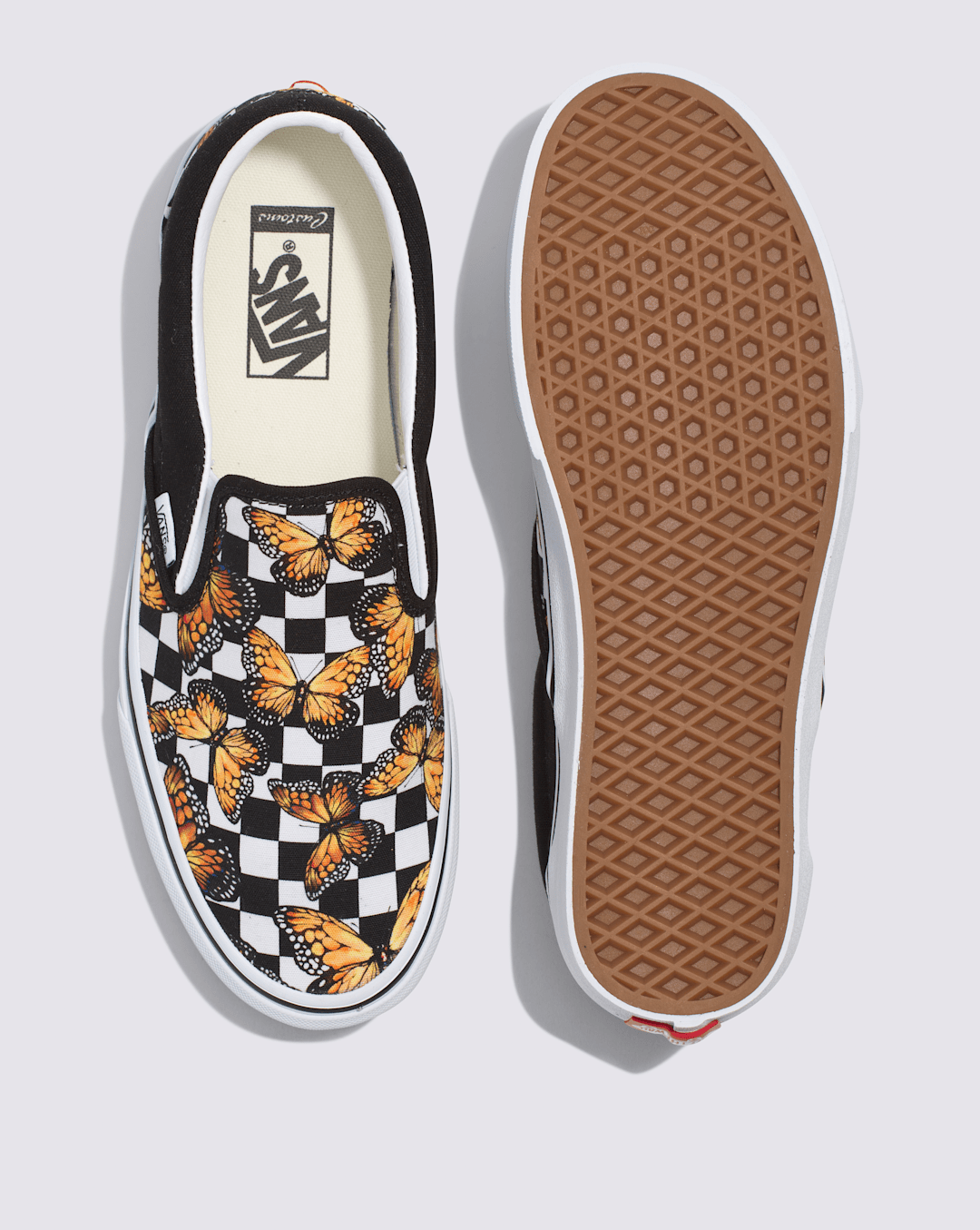 Customs Classic Slip-On Checkerboard Shoe in Customs | Vans online