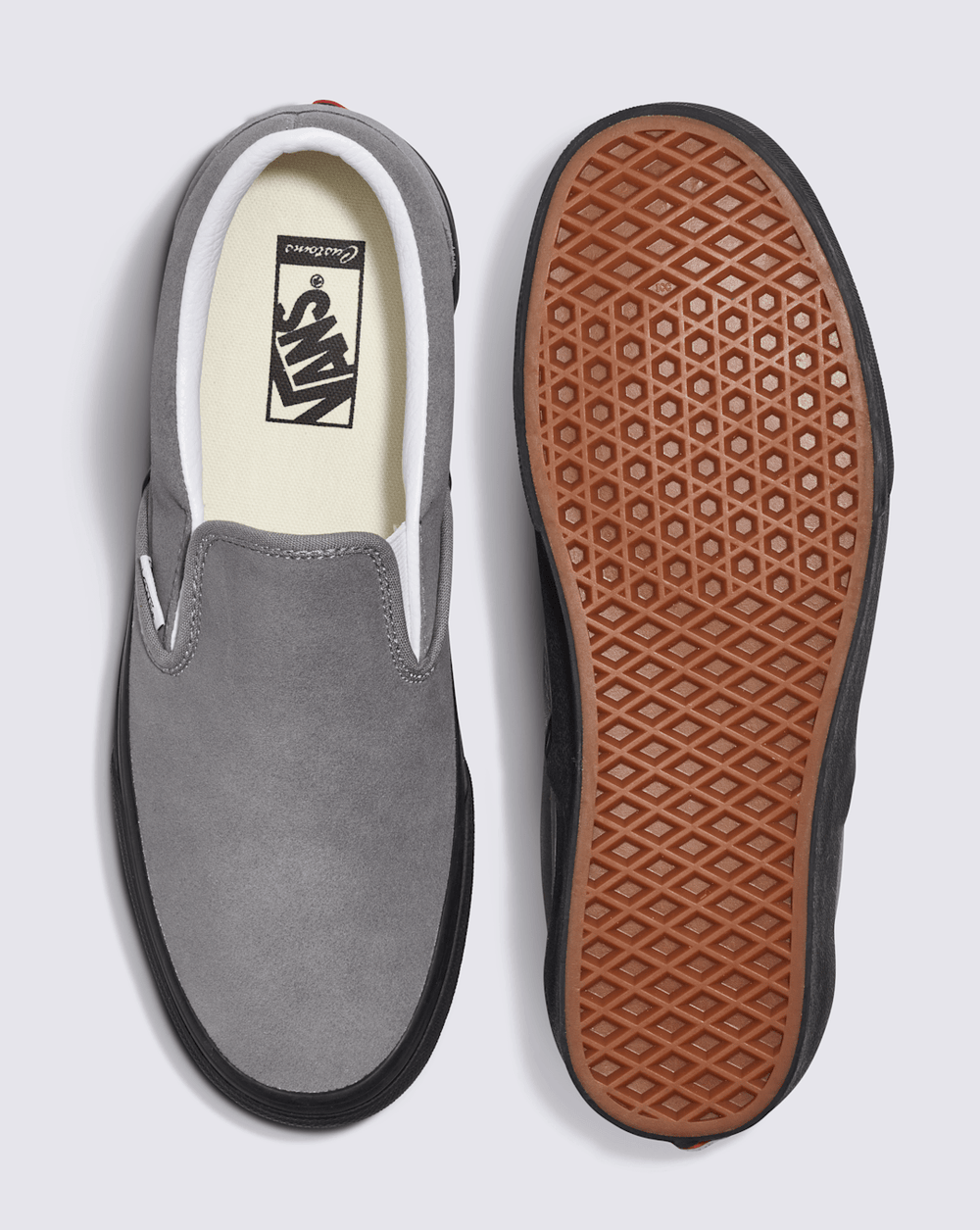 Customs Classic Slip-On Suede Shoe in Customs | Vans on sale