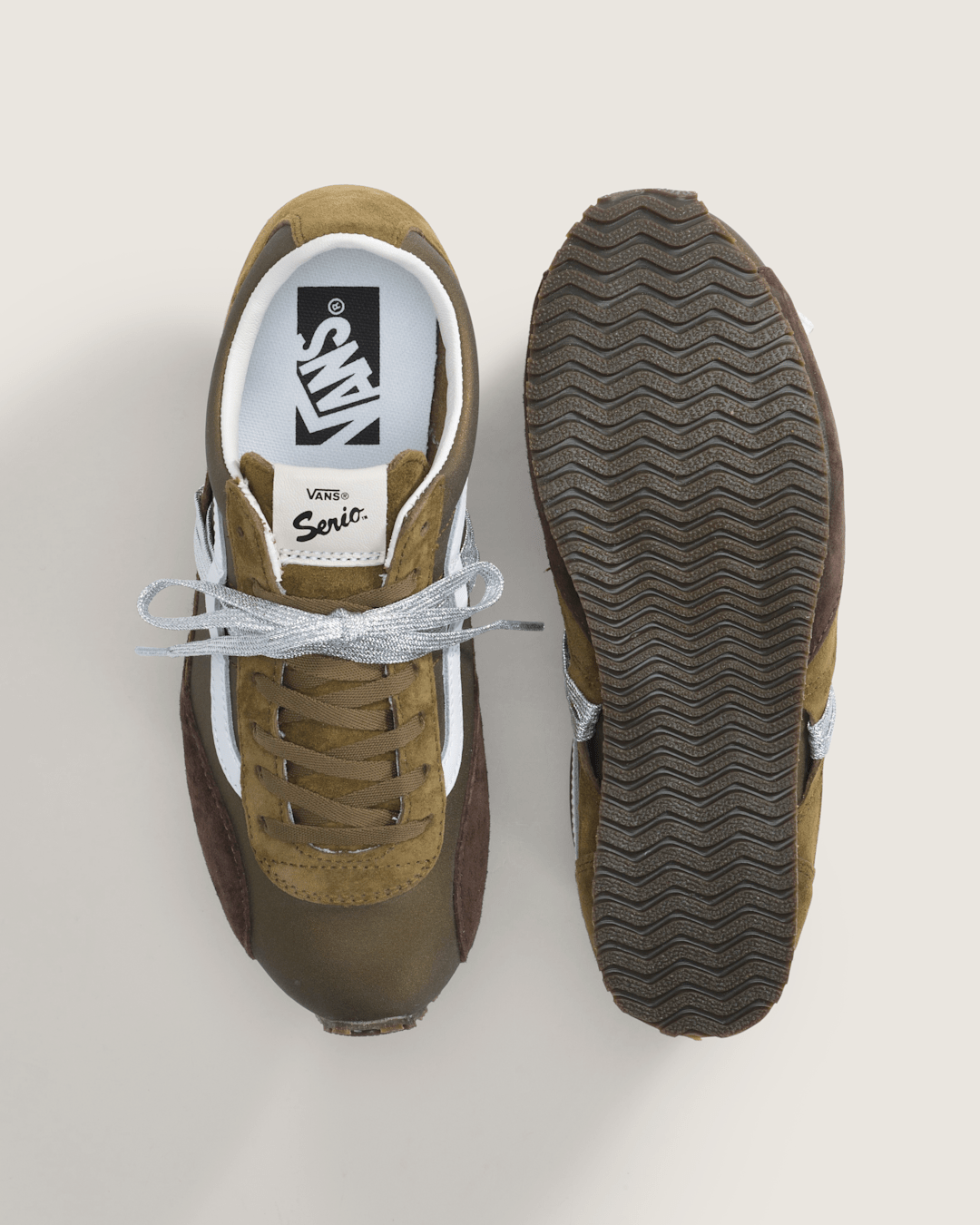 Premium Super Lowpro Trainer in Olive Green | Vans on sale