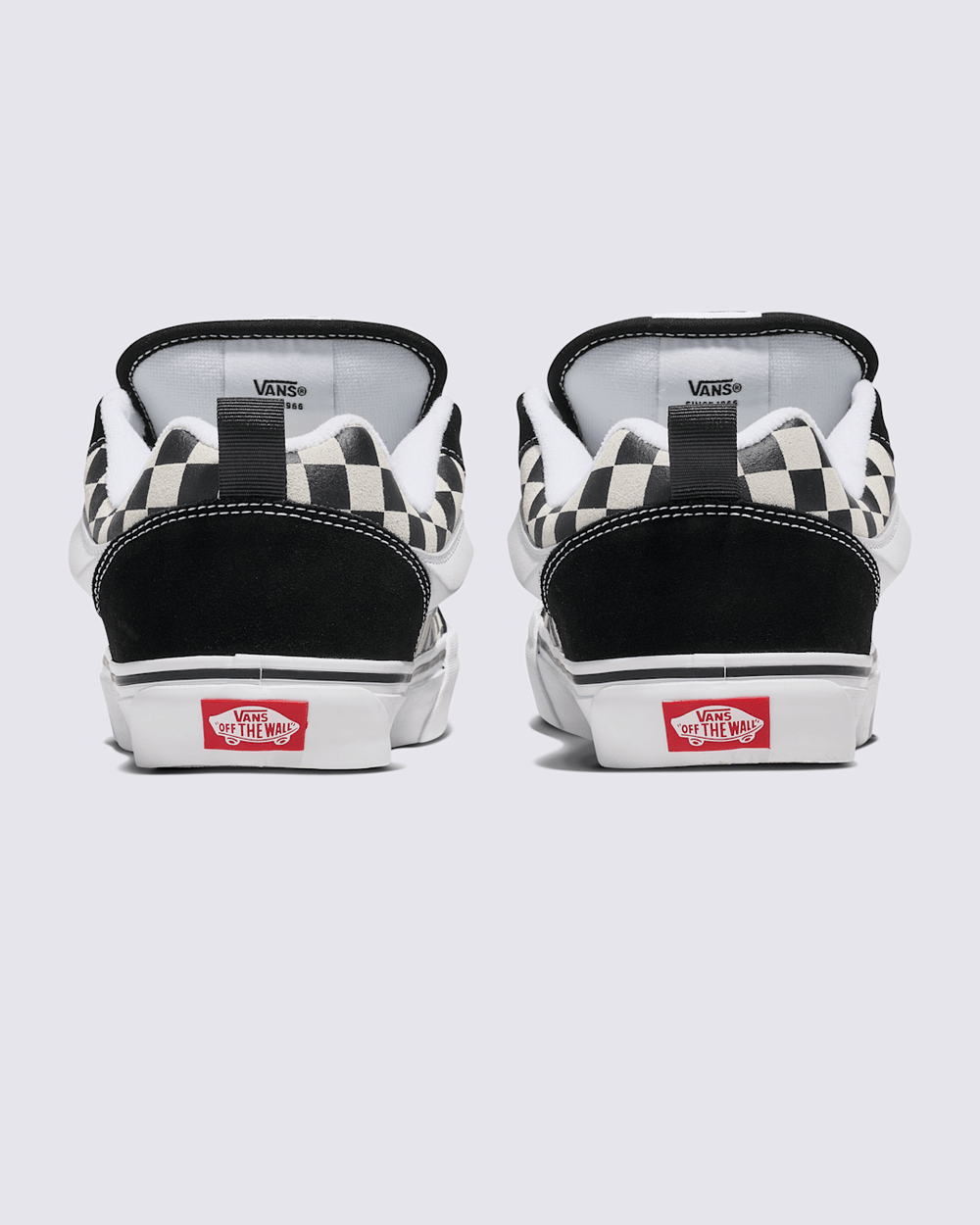 Knu Skool Checkerboard Shoe in Checkerboard Black / True White | Vans discount