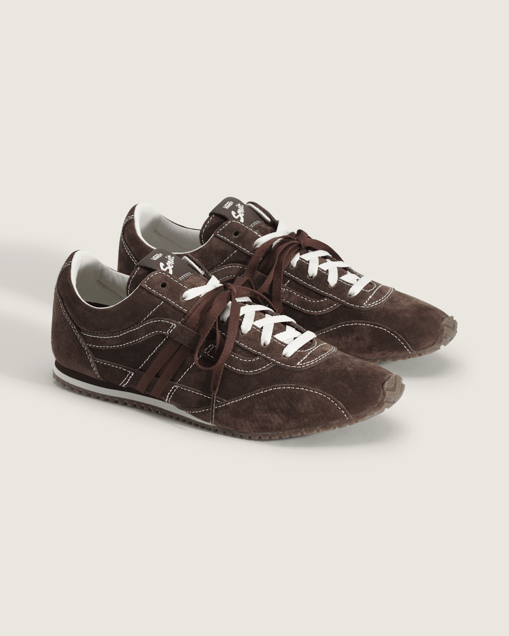 Premium Super Lowpro Trainer in Brown | Vans discount