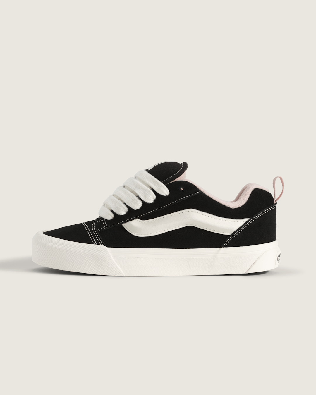Knu Skool Shoe in Black / Sepia Rose Pink | Vans on sale