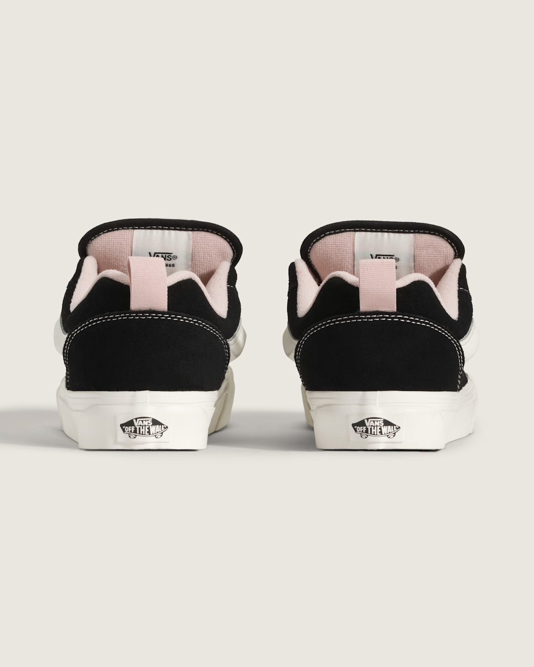 Knu Skool Shoe in Black / Sepia Rose Pink | Vans on sale