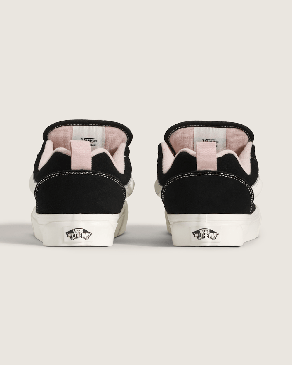 Knu Skool Shoe in Black / Sepia Rose Pink | Vans on sale