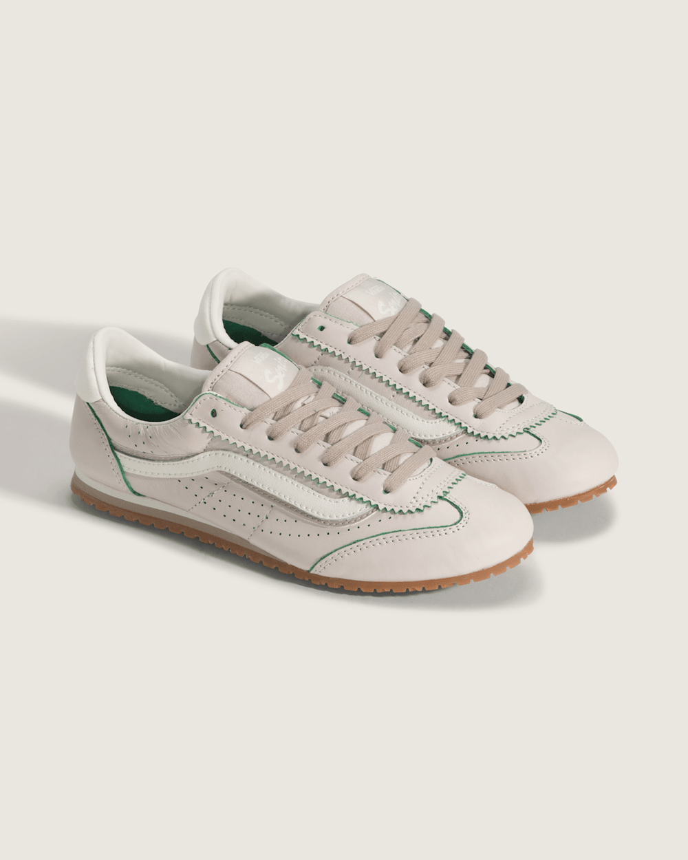 Super Lowpro Shoe in Taupe Mist Beige / Sea Green | Vans on sale